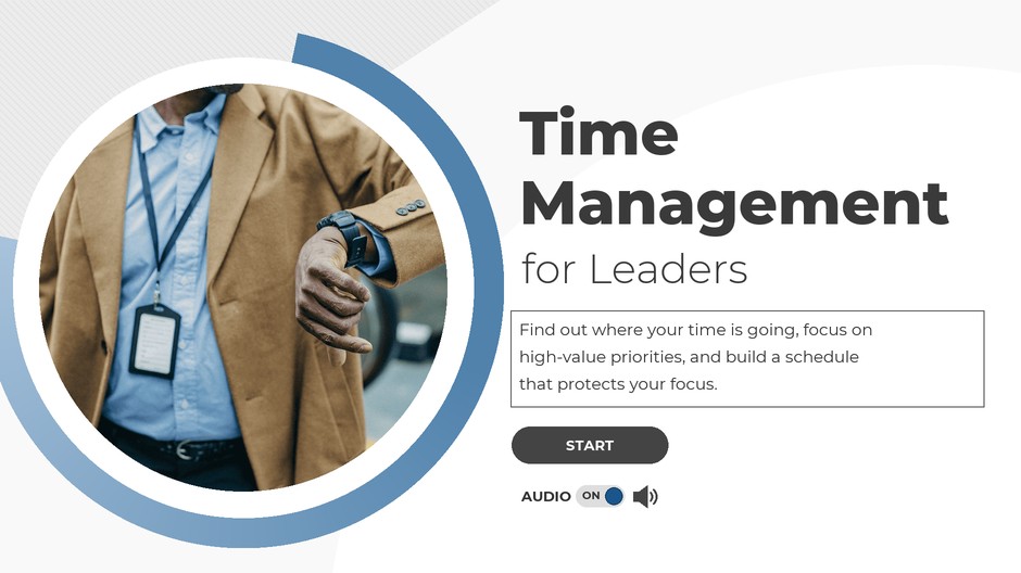 Time Management for Leaders